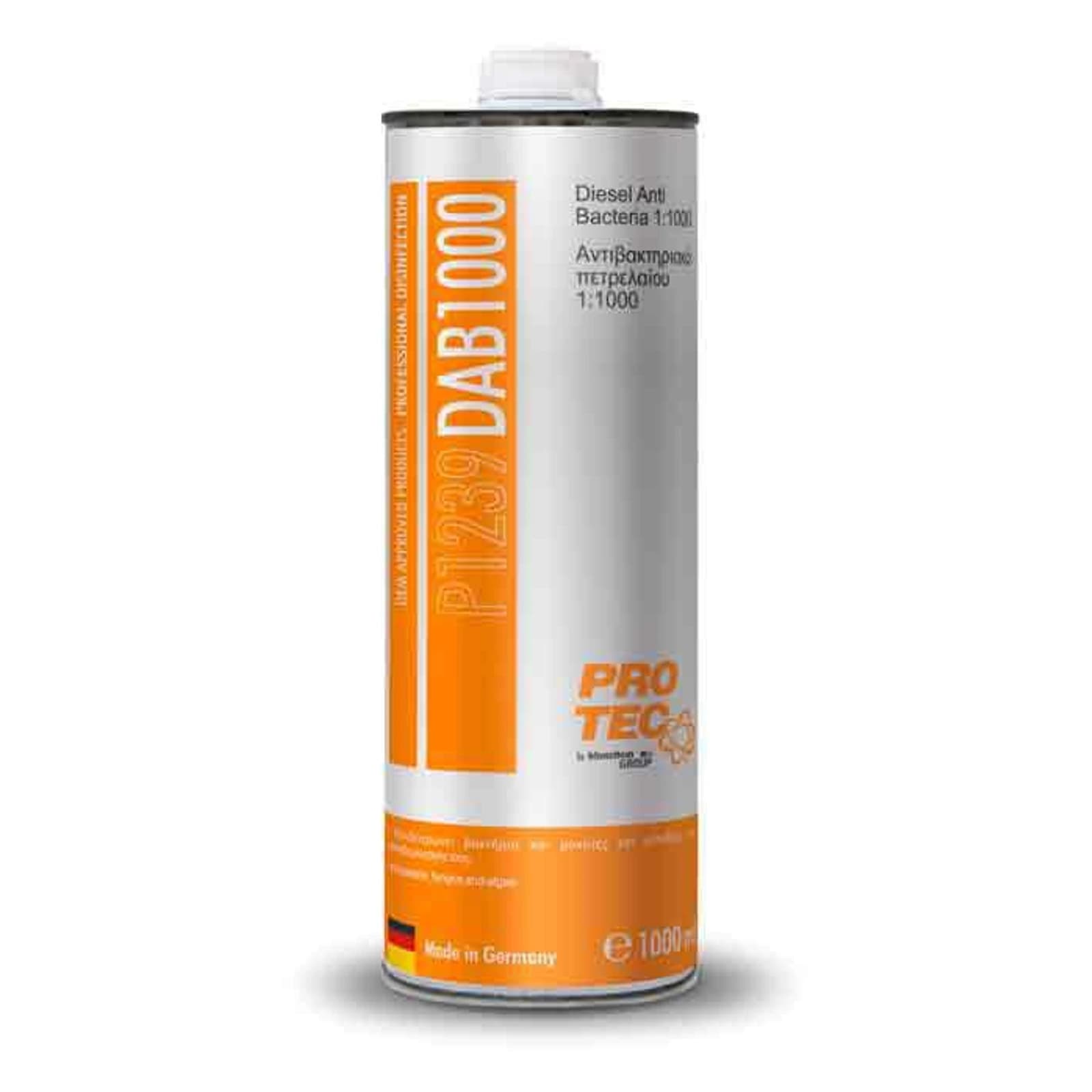 DAB Diesel Anti-Bacteria 1:1000 · 1 L y 5 L