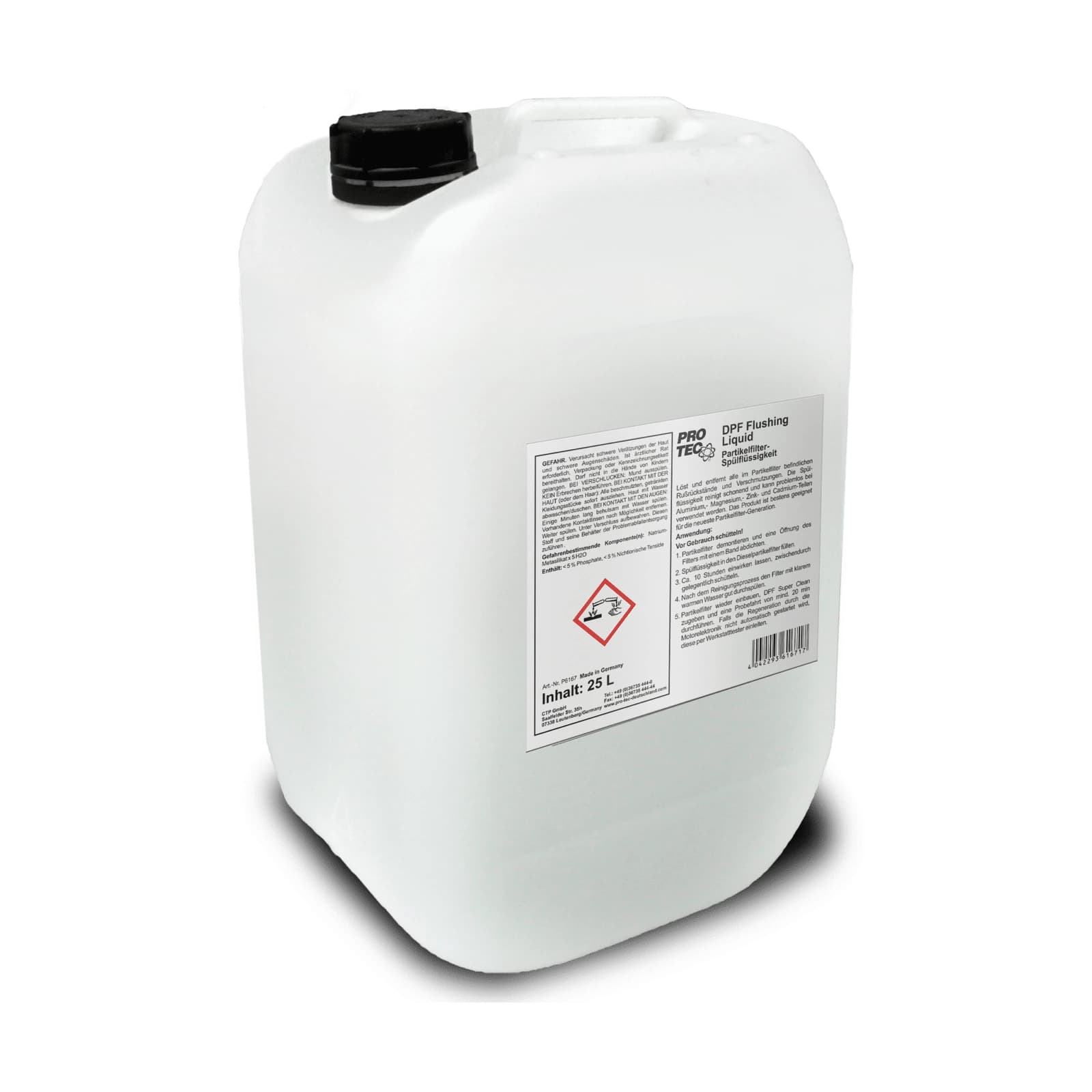DPFFL Lavado de Filtro de Partículas · 1 L, 5 L y 25 L